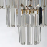 Подвесная люстра каскадная хрустальная De City Бриз 111014205 (220V, на цепи)