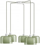 Подвесной светильник 33 ИДЕИ PND.113.03.01.002.WH-S.28.GC-S.02.WH (220V, на проводе, паук)