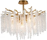 Потолочная люстра хрустальная на штанге Stilfort Eiva 2167/05/08C