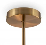 Потолочная люстра на штанге Freya Fiore FR5368CL-10BS (220V, круглые)