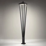 Уличный наземный светильник Odeon Light Bearitz 6655/12GA NATURE черный/металл IP65 LED 12W 4000K AC85-265V (220V)