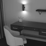 Настенный светильник (бра) Focus Design GU10х2 7Вт IP 20 Maytoni Technical C069WL-02B (220V, круглые)