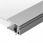 Профиль KLUS-GLASS-810-2000 ANOD (Алюминий) 019191 Arlight