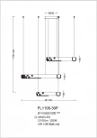 Подвесная люстра Fluorite Elegance FL1106-30P (LED, 220V, на тросе, кольцо)