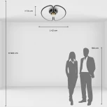 Настенный светильник DeMarkt Толедо 312012501 (LED, 220V)