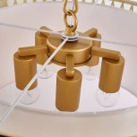 Подвесная люстра Favourite Dolium 4133-5P (220V, на цепи, круглые)