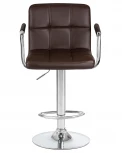 Стул барный KRUGER ARM (коричневый)