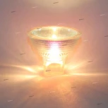 Лампочка галогенная GU5.3 50W 220V 1500 lm 2700K желтое теплое свечение Novotech 456007