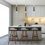 Подвесной светильник Elektrostandard Dlr038 7+1W 4200K черный матовый (LED, 220V, на проводе, круглые)