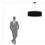 Подвесная люстра Lightstar Savona 816207 (220V, на тросе, круглые)