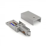 Коннектор питания для трека Silver RAUMBERG KTK1CSv (220V)