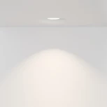 Точечный светильник под гипсокартон встраиваемый Maytoni Gyps Modern DL006-GU10-RD-W (220V)