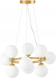 Подвесной светильник Lumina Deco Marsiada LDP 6033-9 MD (220V, на тросе, шарики, молекулы)