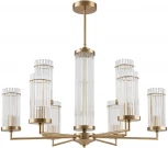 Потолочная люстра на штанге Lumion Ellow 6527/9 латунь E14 9*40W 220V