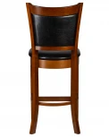 Стул полубарный DOBRIN GARRY COUNTER (шоколад, черный)