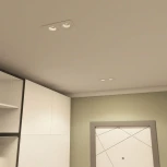 Точечный встраиваемый светильник Denkirs Roto DK2122-WH (220V)