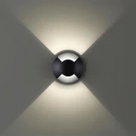 Встраиваемый грунтовый светильник Odeon Light Wald 6662/2GL NATURE черный/металл IP67 LED 3W 4000K 12V/24V (круглые)