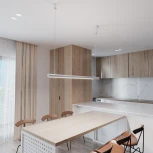 Светильник подвесной диммируемый со сменой цв.температуры (сенсор) Novotech Fermo 359306 OVER белый LED 14W 2700/4000/6000K 220V (регулировка яркости, сенсорный выключатель, на тросе)