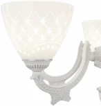 Подвесная люстра Arte Milano AM343837 343837/5 WT+SL (220V, на цепи)