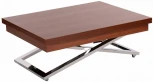 Стол-трансформер Левмар Cross D44/S79 миланский орех/ опоры нерж.сталь
