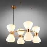 Подвесная люстра Omnilux Trevasco OML-59603-08 (220V, на тросе)