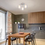 Потолочная люстра Eurosvet Darcy 30160/3 хром (220V)