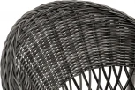 "Сицилия" плетеный стул из искусственного ротанга, цвет графит 4SIS арт.УТ-00006466