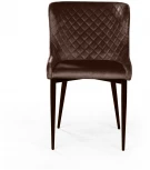 Стул JAZZ ромб, бархат коричневый 12/черный конус Top Concept 80895