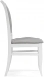 Деревянный стул Woodville Авелин серый велюр / белый 515983