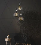 Подвесной светильник Seven Fires Avan SF4041/3P-BK-AM