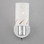 Спот Eurosvet Fente 20090/1 белый/хром (220V, выключатель)