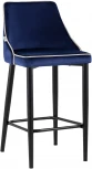 Стул полубарный Stool Group Коби велюр синий УТ000025308
