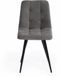 Стул CHILLY (mod. 7095-1) ткань/металл, 45x53х88 см, высота до сиденья 50 серый barkhat 26/черный Tetchair 17244