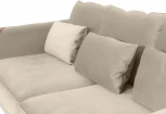 Диван Amsterdam трехместный ОГОГО (арт.698440), (Ткань/Бежевый)