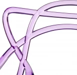 Комплект из 4-х стульев Bradex Home Masters прозрачный сиреневый (FR 0867К)