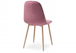 Стул Woodville на металлокаркасе Capri pink / wood 11949