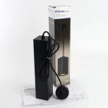 Подвесной светильник Feron ML1748 Barrel QUAD levitation 48431 MR16 35W черный (220V, на проводе)