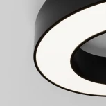 Потолочный светильник круглый светодиодный Maytoni Lua C093CL-24W4K-B (220V, круглые)