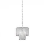 Подвесная люстра каскадная Vitaluce V5321-9/6+1 (220V, хрусталь, на цепи)