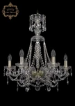 Подвесная люстра Art Classic 11.25 11.25.6.200.XL-68.Gd.Sp (220V, хрусталь, на цепи, подсвечник, свеча)