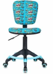 Кресло детское Бюрократ CH-204-F мультиколор бум крестов. пластик подст.для ног