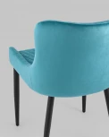 Стул Stool Group Ститч велюр темно-бирюзовый УТ000032995