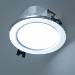 Встраиваемый точечный светильник Citilux Акви CLD008111V (LED, 220V, диммер, круглые, IP44)