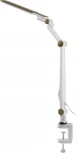 Офисная настольная лампа светодиодная на струбцине с регулировкой цветовой температуры и яркости ЭРА NLED-496-12W-G (220V, сенсорный выключатель)