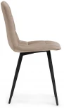 Стул Notta на металлокаркасе Чилли К бежевый / черный 502053