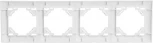Рамка на 4 поста (белый) Stekker Эрна Элегант 49659