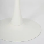 Стол TULIP (mod. 011) белый (металл, мдф)