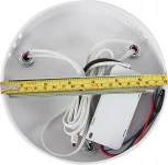 Потолочная люстра Natali Kovaltseva Simply LED LAMPS 81122/3C с пультом ДУ 48W, белый, LED