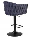 Стул барный LEON (синяя ткань (LAR-275-29))