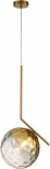 Подвесной светильник Dolce V000120 (11007/1P Gold) (220V, на проводе, шар)
